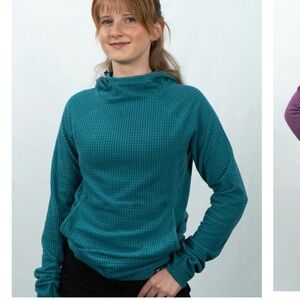 Squak Microgrid Fleece Hoodie not Melanzana